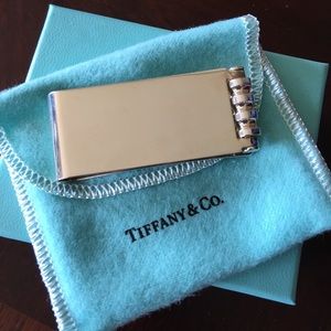 Tiffany & Co. Paloma Picasso Groove Money Clip.